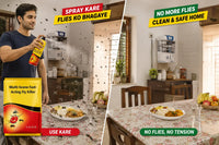 Multi-Scene Fast-Acting Fly Killer Powder | Powerful Fly & Insect Control Powder for Home, Kitchen, Garden & Farm | Instant Fly Control Solution for Indoor & Outdoor Use