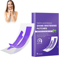 Purple Teeth Whitening Strips | Teeth Treatments 14 Strips | Whitens Teeth in 1 Use | Peroxide & Sensitivity-Free, Enamel-Safe Oral Care | PAP & Hydroxyapatite For Stain Removal | (Purple Teeth Whitening-14 Strips) (7)