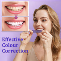 Purple Teeth Whitening Strips | Teeth Treatments 14 Strips | Whitens Teeth in 1 Use | Peroxide & Sensitivity-Free, Enamel-Safe Oral Care | PAP & Hydroxyapatite For Stain Removal | (Purple Teeth Whitening-14 Strips) (7)