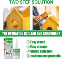 High Strength Oily Glue,Universal Super Glue,Welding High-Strength Oily Glue, Used For Quick Repair Of Metal, Plastic, Wood, Glass, Jade And So On(50g/pcs)