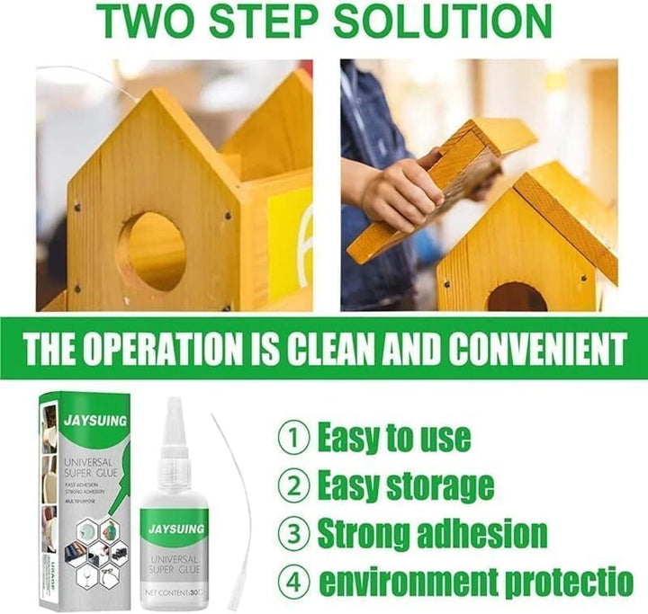 High Strength Oily Glue,Universal Super Glue,Welding High-Strength Oily Glue, Used For Quick Repair Of Metal, Plastic, Wood, Glass, Jade And So On(50g/pcs)