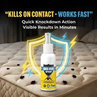 Bed Bug Repellent Spray - Each 100ML, Pack of 2, Bedbugs Repellent Strong Spray for Home & Mattress | Fast-Action Remover & Khat mal Medicine for Bed Bugs | Lasting Protection Against Infestations